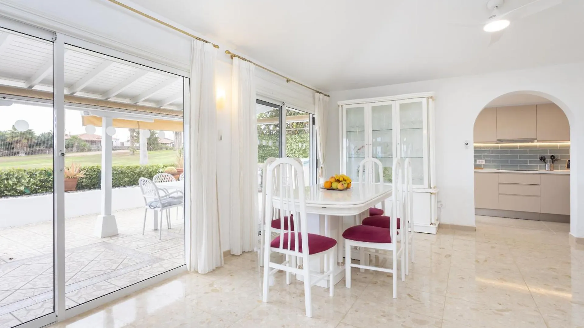 Willa Casa Glenys Con Piscina Privada Y Vistas Al Golf Y Mar San Miguel de Abona Hiszpania