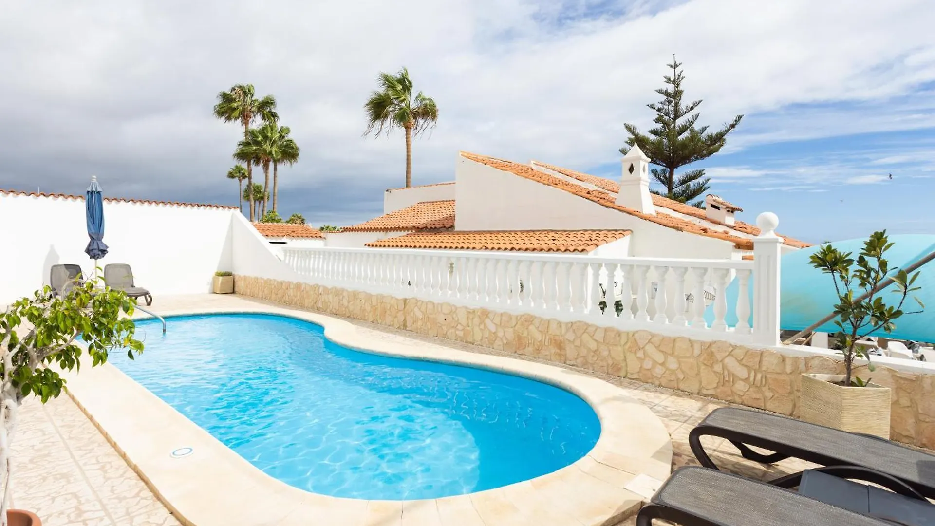Casa Glenys Con Piscina Privada Y Vistas Al Golf Y Mar Villa San Miguel de Abona