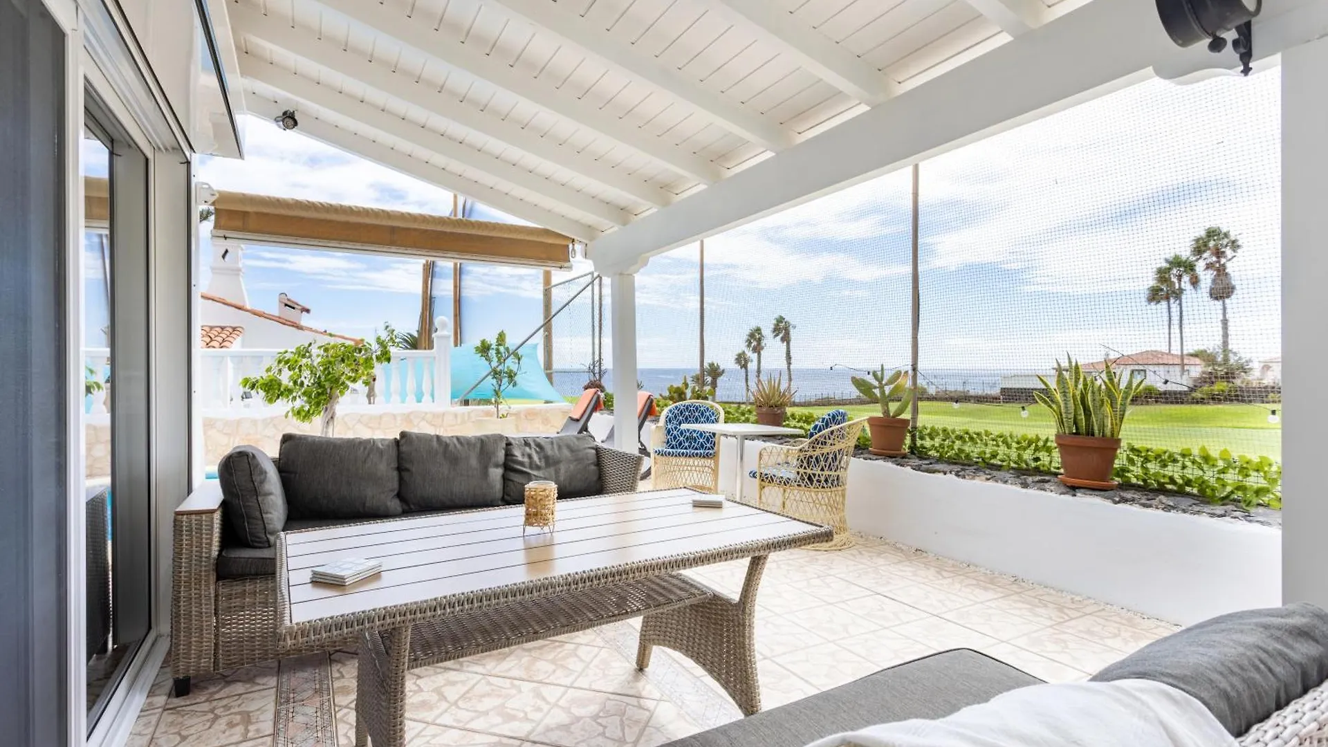 Casa Glenys Con Piscina Privada Y Vistas Al Golf Y Mar Villa San Miguel de Abona